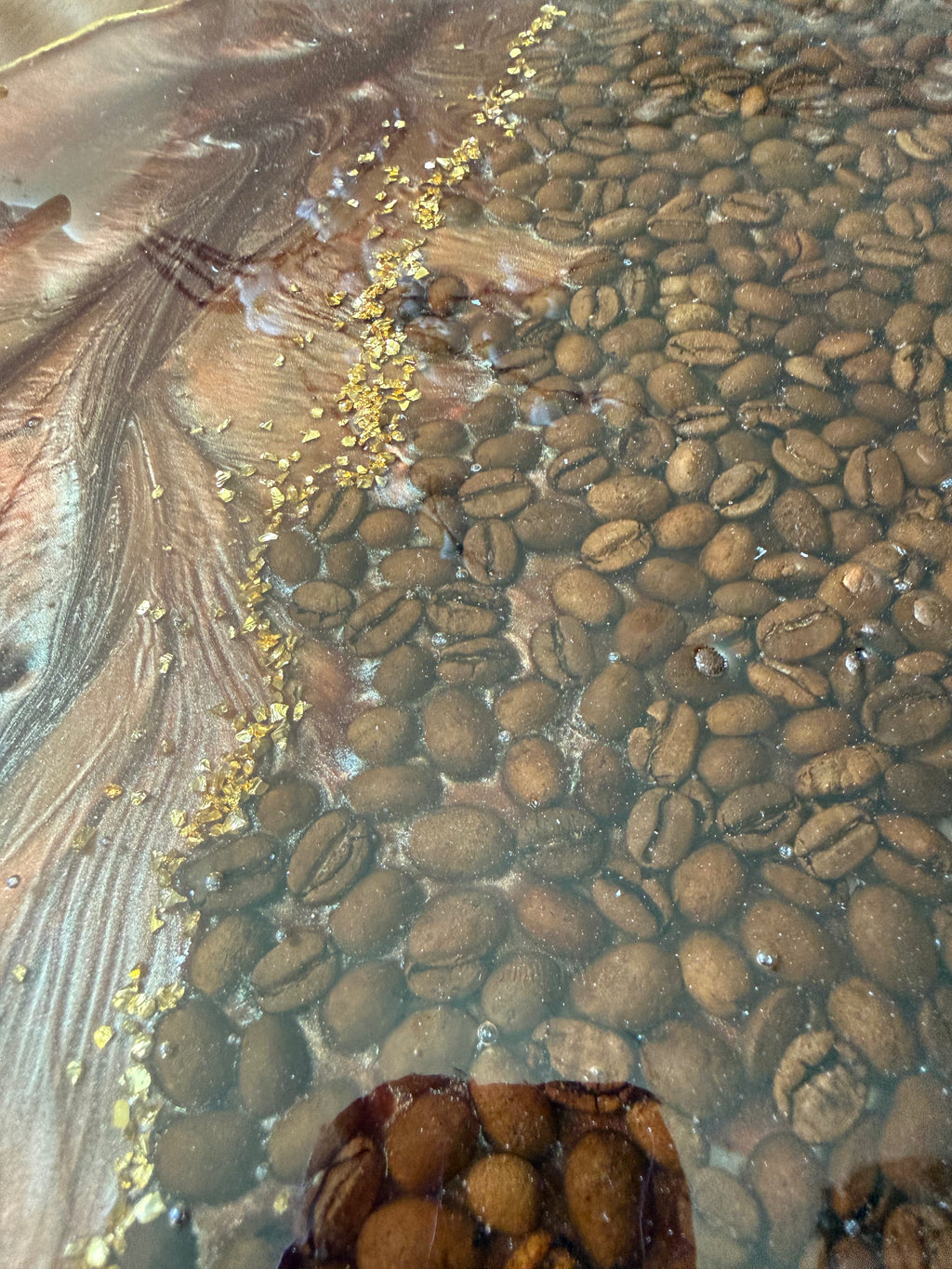 Resin Coffee Tray and Coasters